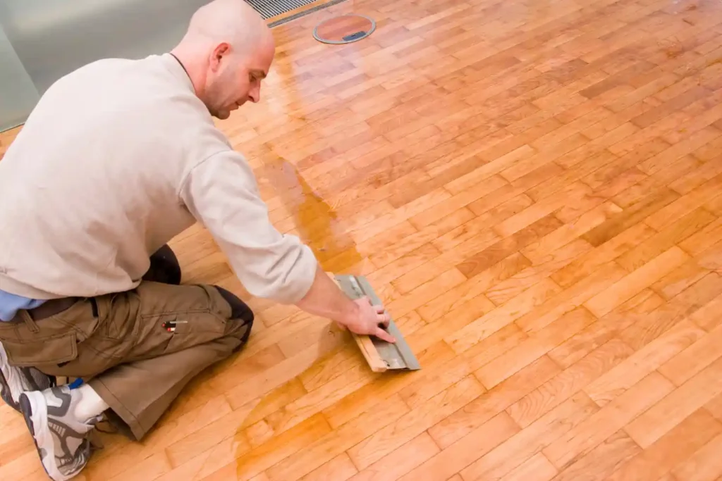 Floor Stripping and Waxing