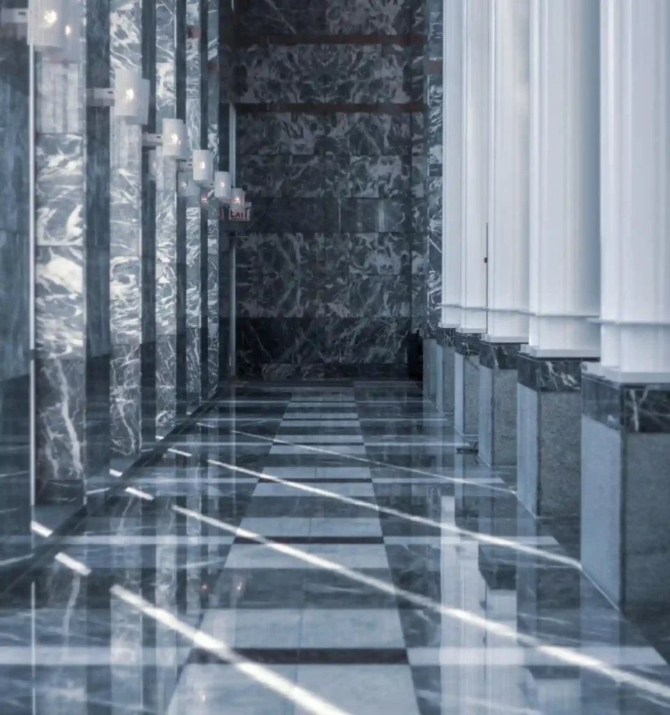 polished hotel tile floor in Jacksonville, Florida